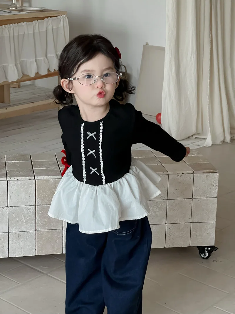 2025 Autumn New Children Denim Trousers Girls Sweet Flower Embroidery Jeans Kids Casual Pants Baby Girl Loose Straight Pants 7 Sa741bf11bbfe478d9c5f217d6cb889ed2
