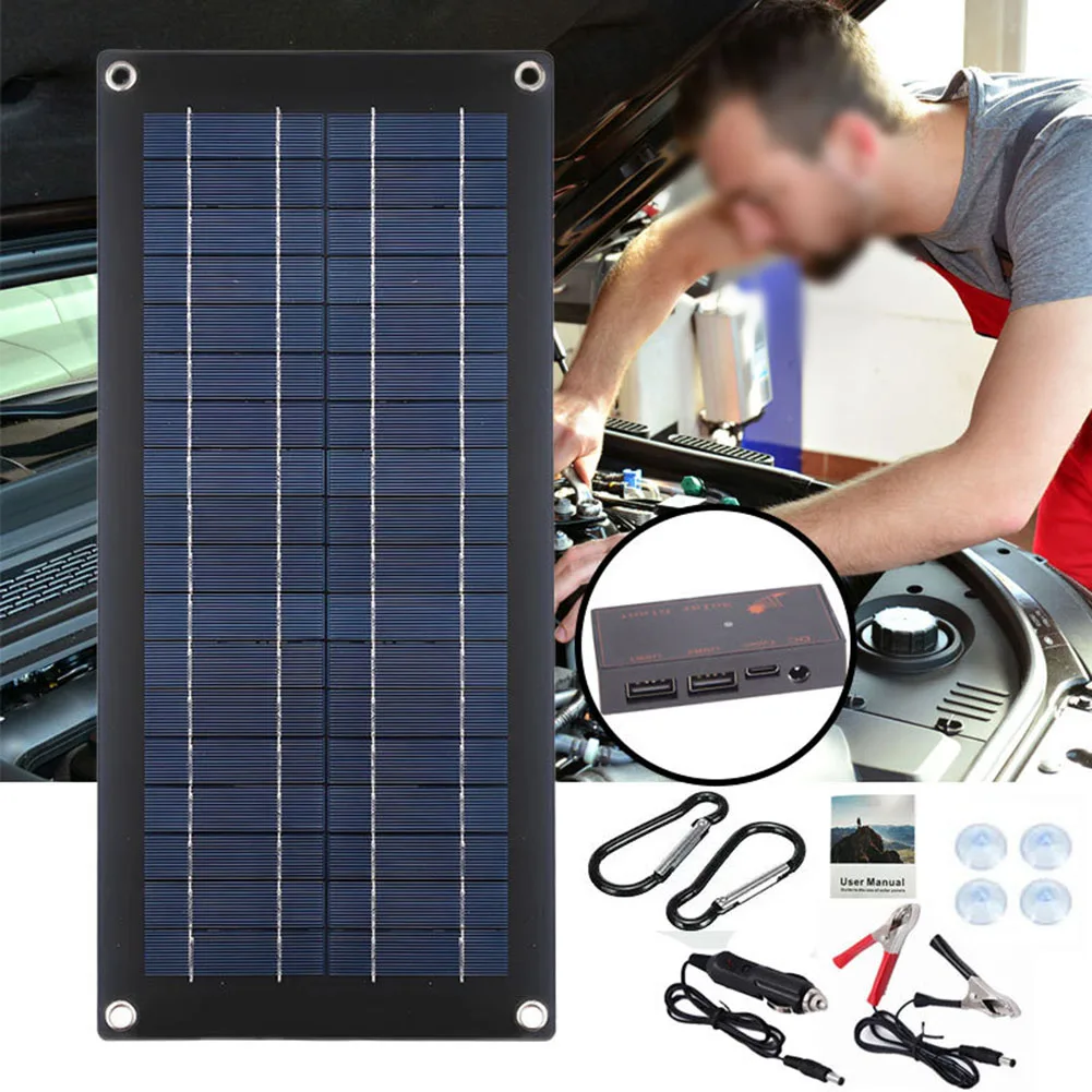 1SET Solar Panel 20W 18V Solar Panel Outdoor Urgent Mobile Phone Battery Charger Waterproof Charging Battery Accessories
1SET Solar Panel 20W 18V Solar Panel Outdoor Urgent Mobile Phone Battery Charger Waterproof Charging Battery Accessories