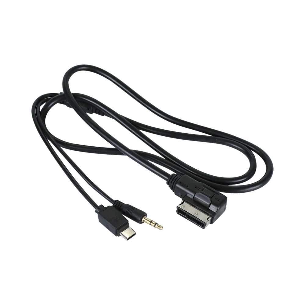 

From MDI/AMI Interface To Type-C Connector Power Charge Cable Only Use For Audi/Volkswagen Car Charger Wire Cable