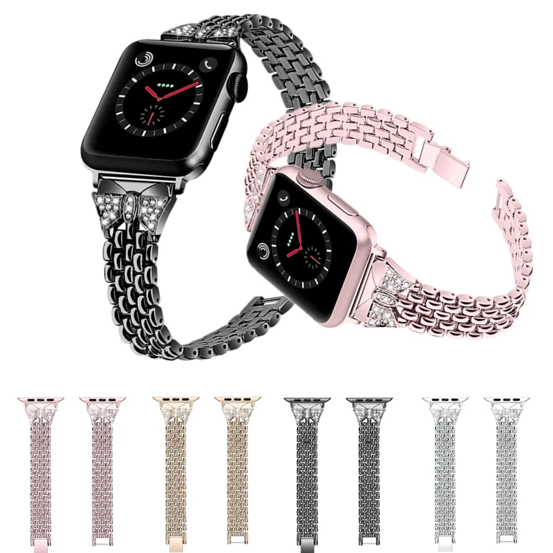 Fhx-15bd For Apple Watch Band 38mm-42mm Women Watch Accessories Bling Diamond Stainless Steel Bracelet for iWatch 6 5 4 3 2
Fhx-15bd For Apple Watch Band 38mm-42mm Women Watch Accessories Bling Diamond Stainless Steel Bracelet for iWatch 6 5 4 3 2