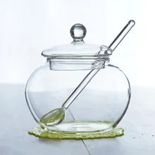 Household Transparent Jars Large Round Glass Spice Jars Storage Jars Kitchen Tool Sugar Container with Glass Lid and Spoon for
Household Transparent Jars Large Round Glass Spice Jars Storage Jars Kitchen Tool Sugar Container with Glass Lid and Spoon for