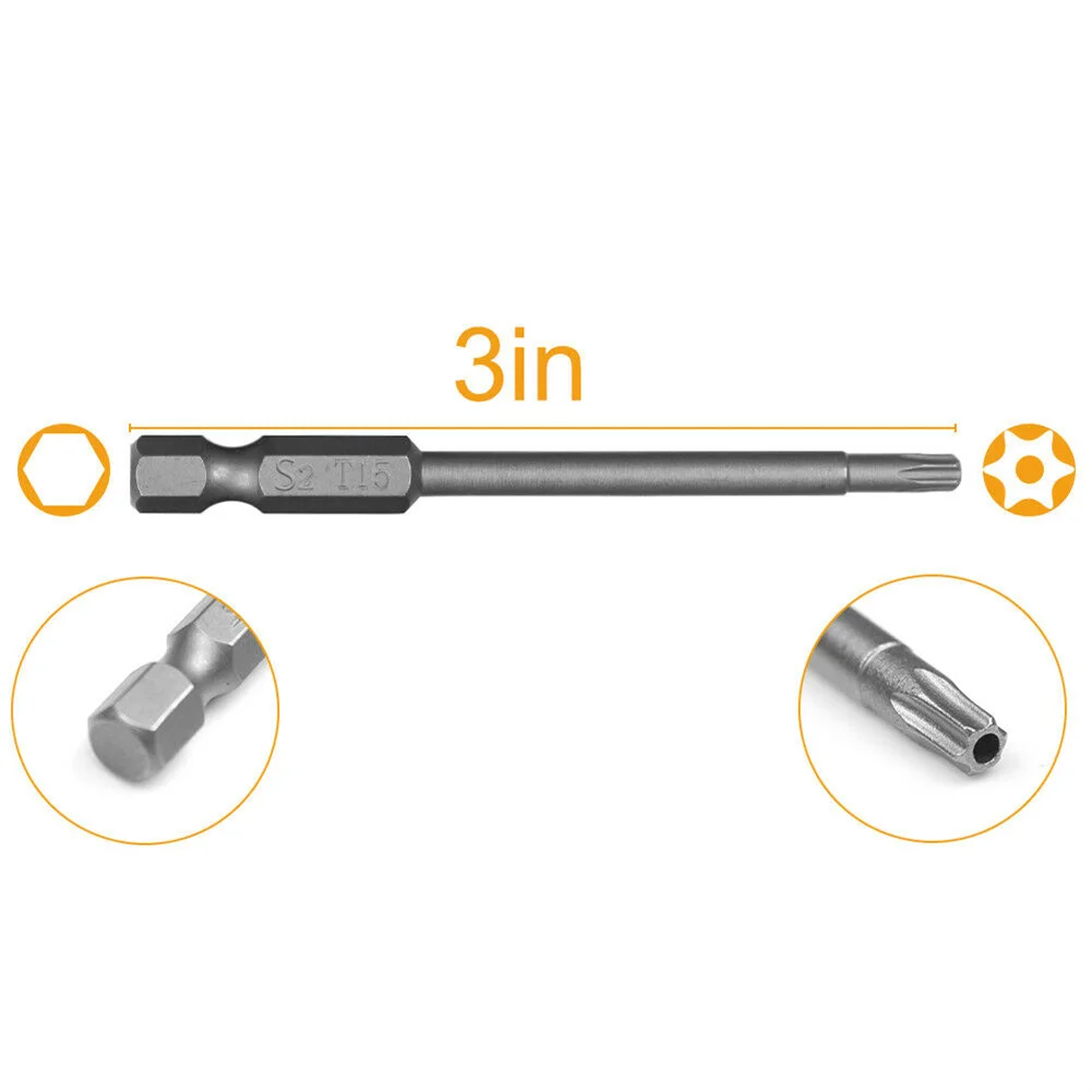 11Pcs/Set Alloy Steel Torx Screwdriver Bit Set 6.25mm Hex Shank Security Magnetic Head/T7/T8/T9/T10/T15/T20/T25/T27/T30/T40
11Pcs/Set Alloy Steel Torx Screwdriver Bit Set 6.25mm Hex Shank Security Magnetic Head/T7/T8/T9/T10/T15/T20/T25/T27/T30/T40