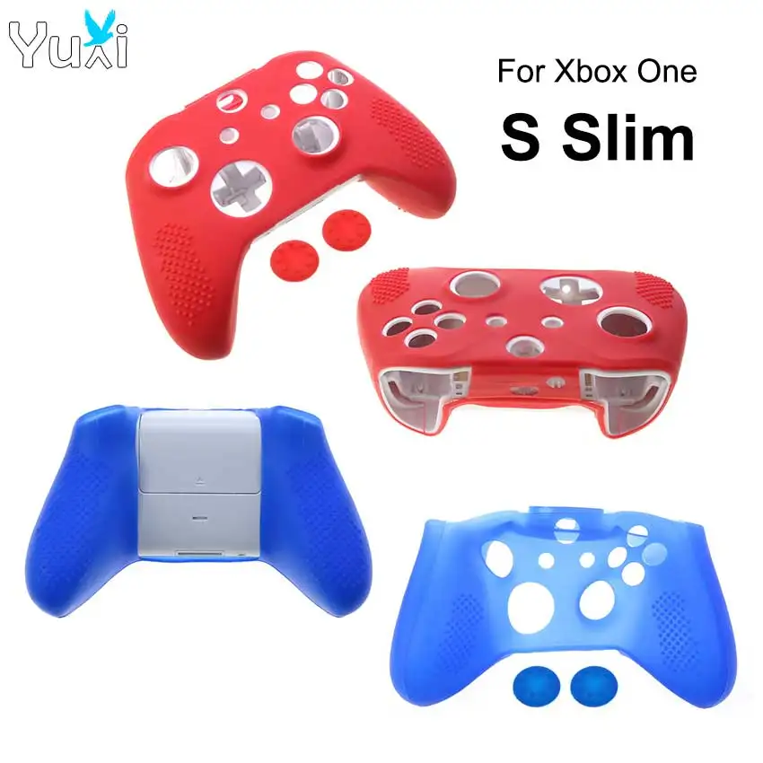 YuXi Silicone Protective Skin Case for XBox One S Slim Controller Joystick Cover Grips Caps for XBox One X S Gamepad
YuXi Silicone Protective Skin Case for XBox One S Slim Controller Joystick Cover Grips Caps for XBox One X S Gamepad