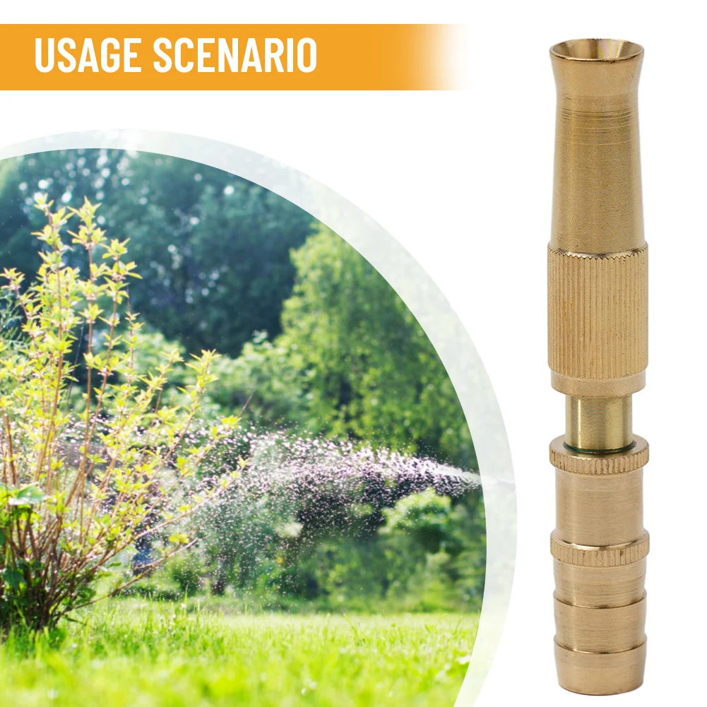 Spray Nozzle Water Gun Brass High Pressure Direct Spray Sprinkler Quick Connector 9x2cm Garden Hose Adjustable Pressure Washer
Spray Nozzle Water Gun Brass High Pressure Direct Spray Sprinkler Quick Connector 9x2cm Garden Hose Adjustable Pressure Washer