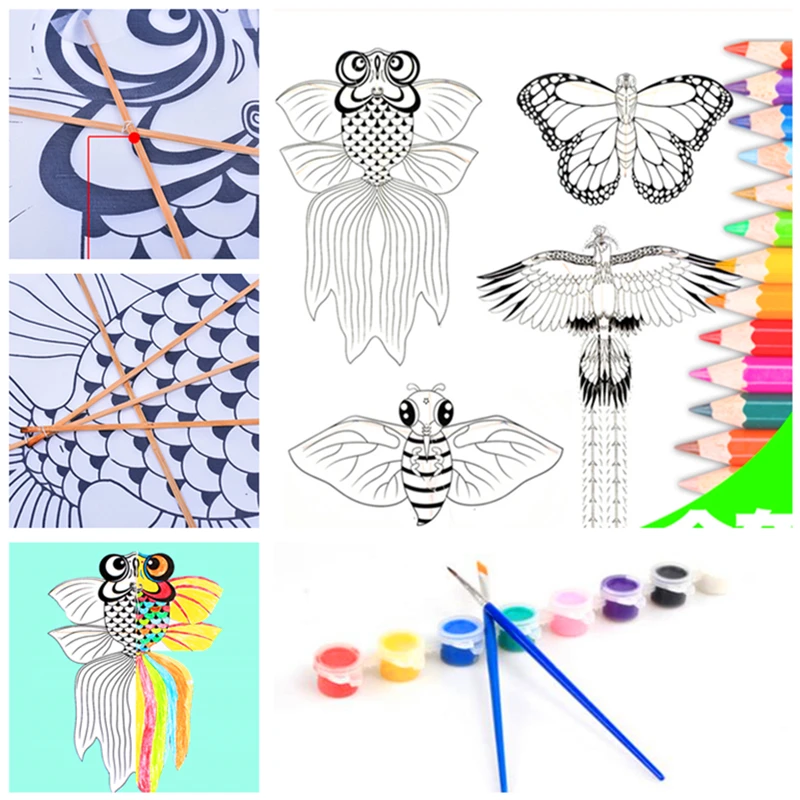 free shipping blank kite with handle kite line ripstop nylon fabric animal kite diy painting kite outdoor toys bamboo windvliger
free shipping blank kite with handle kite line ripstop nylon fabric animal kite diy painting kite outdoor toys bamboo windvliger