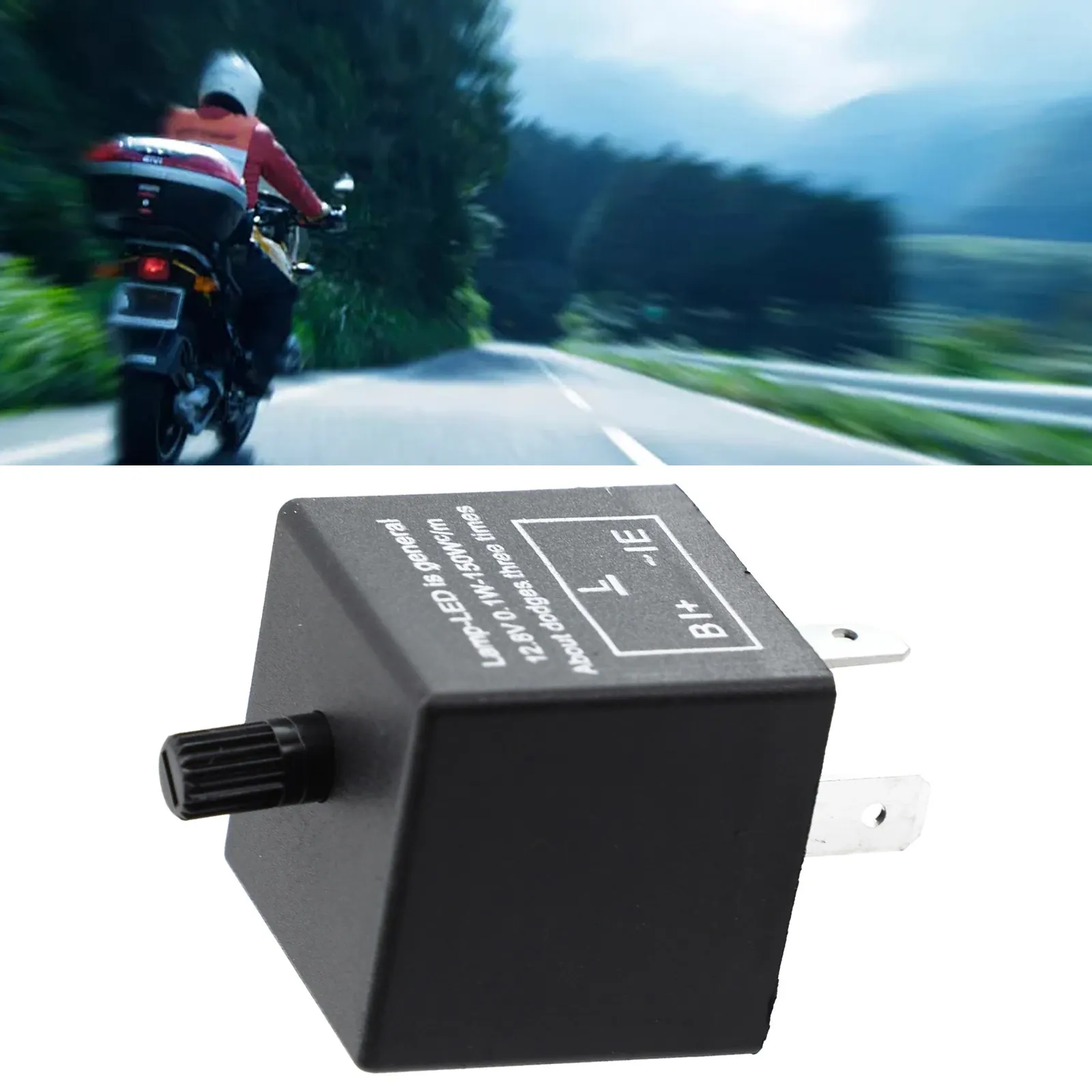 High Quality Material LED Flasher Relay Black Auto Accessories Turn Signal Indicator For Automobile Motorcycle
High Quality Material LED Flasher Relay Black Auto Accessories Turn Signal Indicator For Automobile Motorcycle