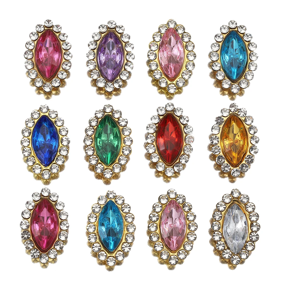 50pcs Simple Waterdrop Rhinestone Droplet Charms Crystal Glass Teardrop Necklace Earring Pendants DIY Jewelry Making Accessories
50pcs Simple Waterdrop Rhinestone Droplet Charms Crystal Glass Teardrop Necklace Earring Pendants DIY Jewelry Making Accessories