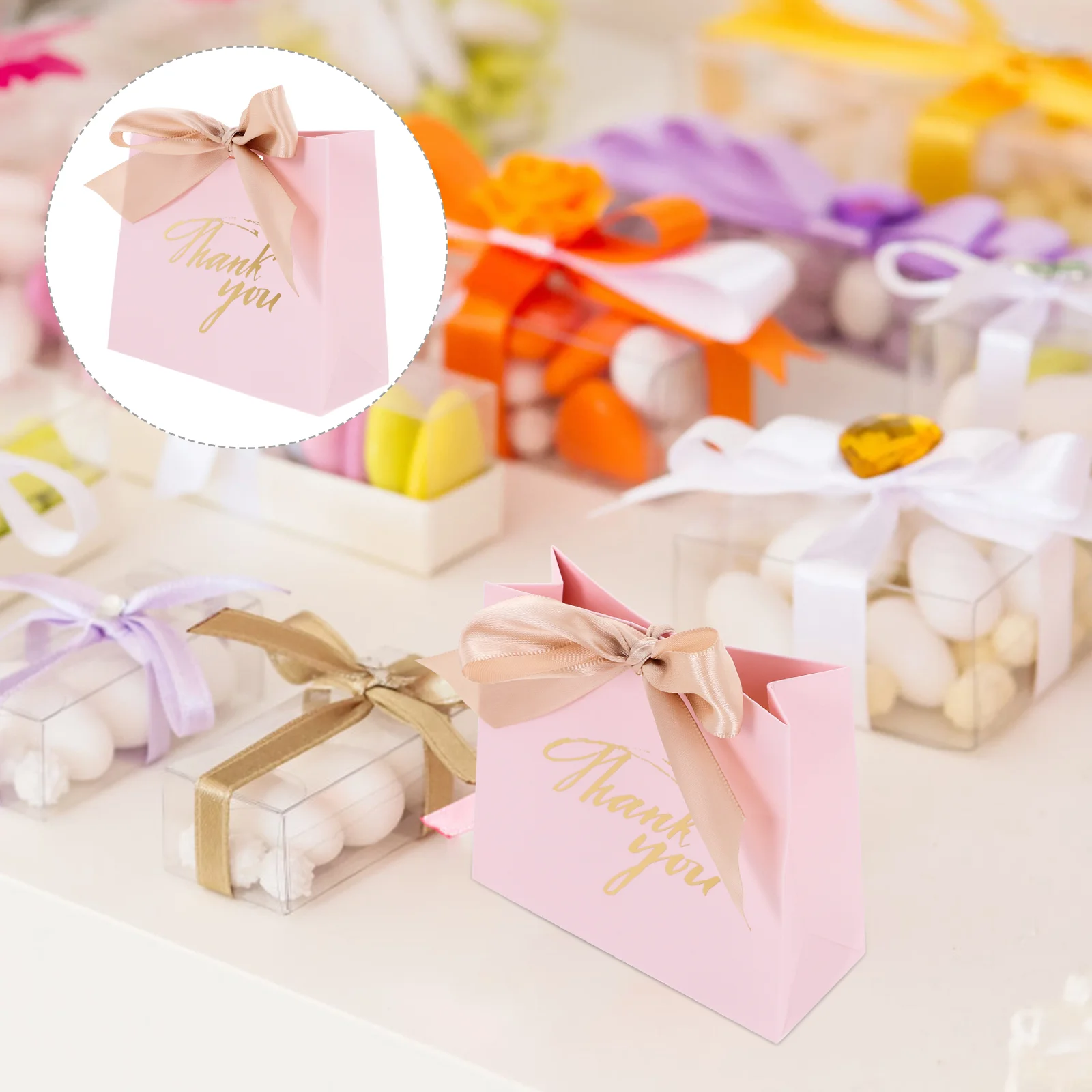 Gift Case Wedding Candy Bag 30pcs (pink Portable Gold Belt) Bags Bulk Favor Boxes
Gift Case Wedding Candy Bag 30pcs (pink Portable Gold Belt) Bags Bulk Favor Boxes