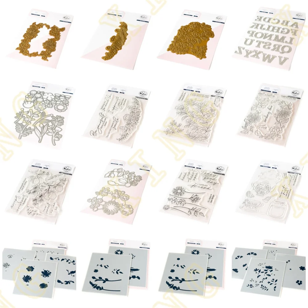 Flowers and leaves New Metal Cutting Dies Stamps Stencil Hot Foil Scrapbook Diary Decoration Embossing Template DIY Greeting
Flowers and leaves New Metal Cutting Dies Stamps Stencil Hot Foil Scrapbook Diary Decoration Embossing Template DIY Greeting