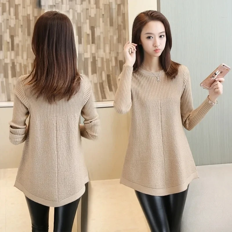 Autumn Winter 2023 New Fashion Pullover Women Loose Mid-length Long-sleeved Knitted Bottoming Sweaters Loose tops Women Sweater
Autumn Winter 2023 New Fashion Pullover Women Loose Mid-length Long-sleeved Knitted Bottoming Sweaters Loose tops Women Sweater