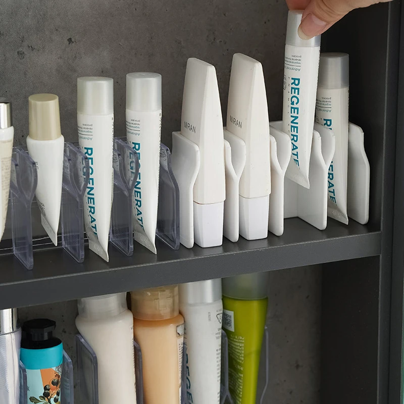 Hand Cream Facial Cleanser Wall-mounted Storage Rack 4-Compartment Skin Care Cosmetics Holder Organizer Bathroom Accessories
Hand Cream Facial Cleanser Wall-mounted Storage Rack 4-Compartment Skin Care Cosmetics Holder Organizer Bathroom Accessories