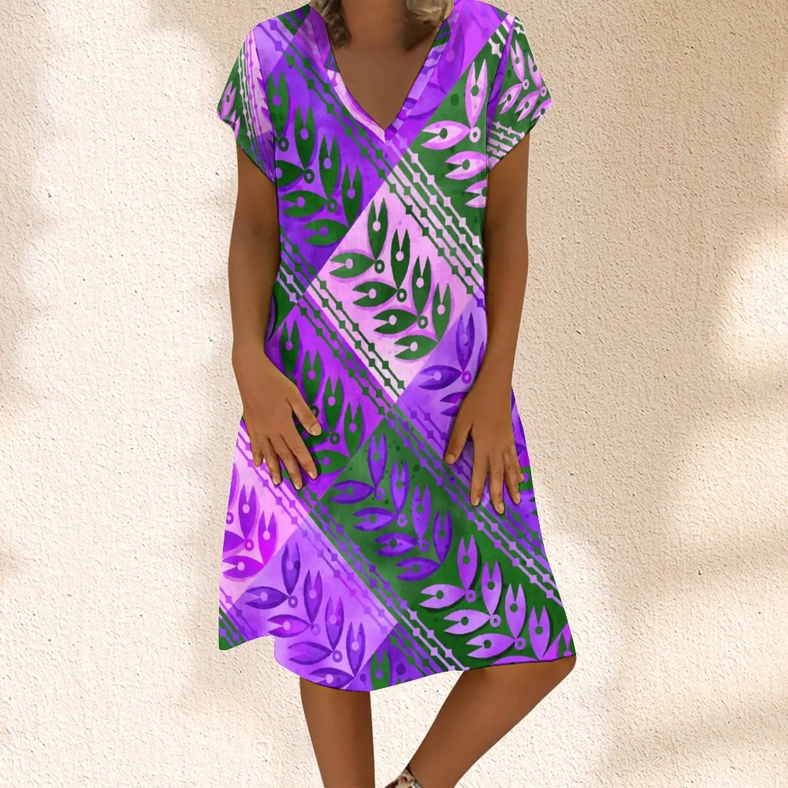 SummerWomen's Elegant Dress Fashion Watercolor GeometricPrint Summer Dress Vintage Women's Summer Sundresses
SummerWomen's Elegant Dress Fashion Watercolor GeometricPrint Summer Dress Vintage Women's Summer Sundresses