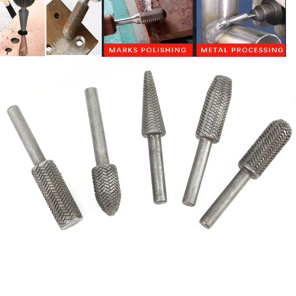 5PCs Metal Cutter Drill Bits Rotary Bits Rasp For Steel Grinding Carving 6mm Metal Cutter Drill Bits Rotary Bits Engraving
5PCs Metal Cutter Drill Bits Rotary Bits Rasp For Steel Grinding Carving 6mm Metal Cutter Drill Bits Rotary Bits Engraving