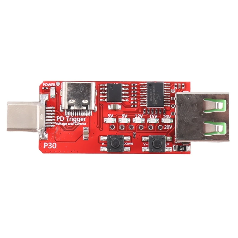 

Type-C USB-C PD2.0 PD3.0 Fast Charge Trigger Polling Detector USB-PD Notebook Power Supply Change Board Module