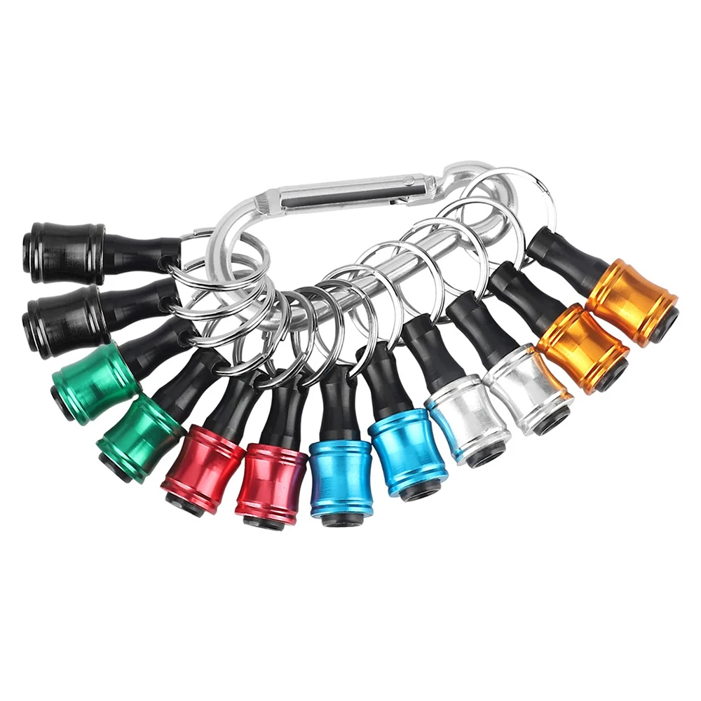 12pcs Aluminum Alloy Glossy Keychain Hex Handle Screwdriver Bit Extension Rod Socket Portable Electric Hand
12pcs Aluminum Alloy Glossy Keychain Hex Handle Screwdriver Bit Extension Rod Socket Portable Electric Hand