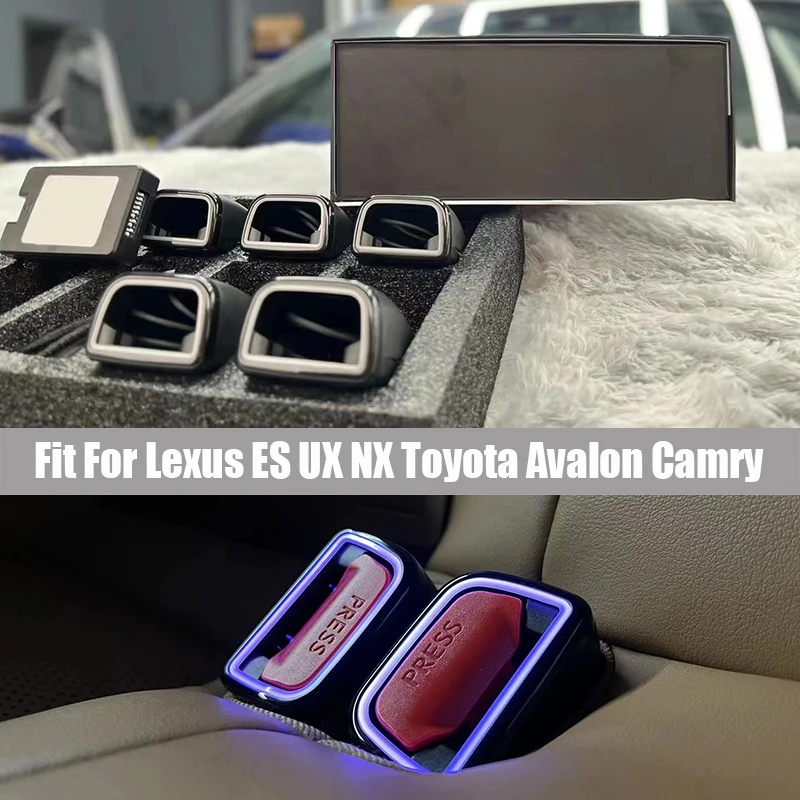 

The Latest In Car Ambient Light Emitting Card Holder Suitable for Lexus ES UX NX Toyota Avalon Camry