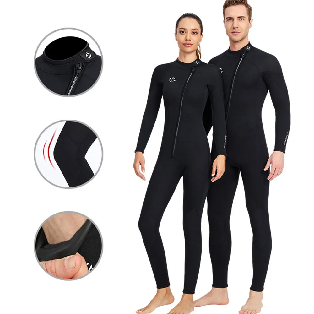 Wetsuit Couple Style One Piece Diving Suit Men's and Women's Long Sleeve Pants Swimwear Floating and Surfing Jellyfish Set
Wetsuit Couple Style One Piece Diving Suit Men's and Women's Long Sleeve Pants Swimwear Floating and Surfing Jellyfish Set