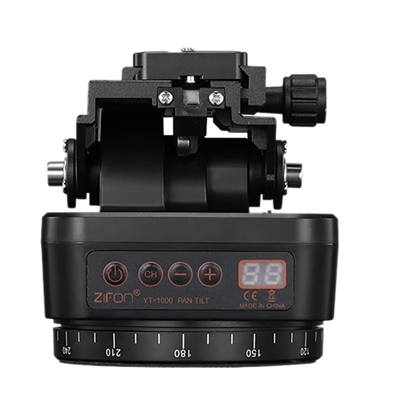 ZIFON YT-1000 Auto Motorized Pan Tilt Tripod PTZ Remote Control Rotating Video Stabilizer for Smartphone Tripod Heads
ZIFON YT-1000 Auto Motorized Pan Tilt Tripod PTZ Remote Control Rotating Video Stabilizer for Smartphone Tripod Heads