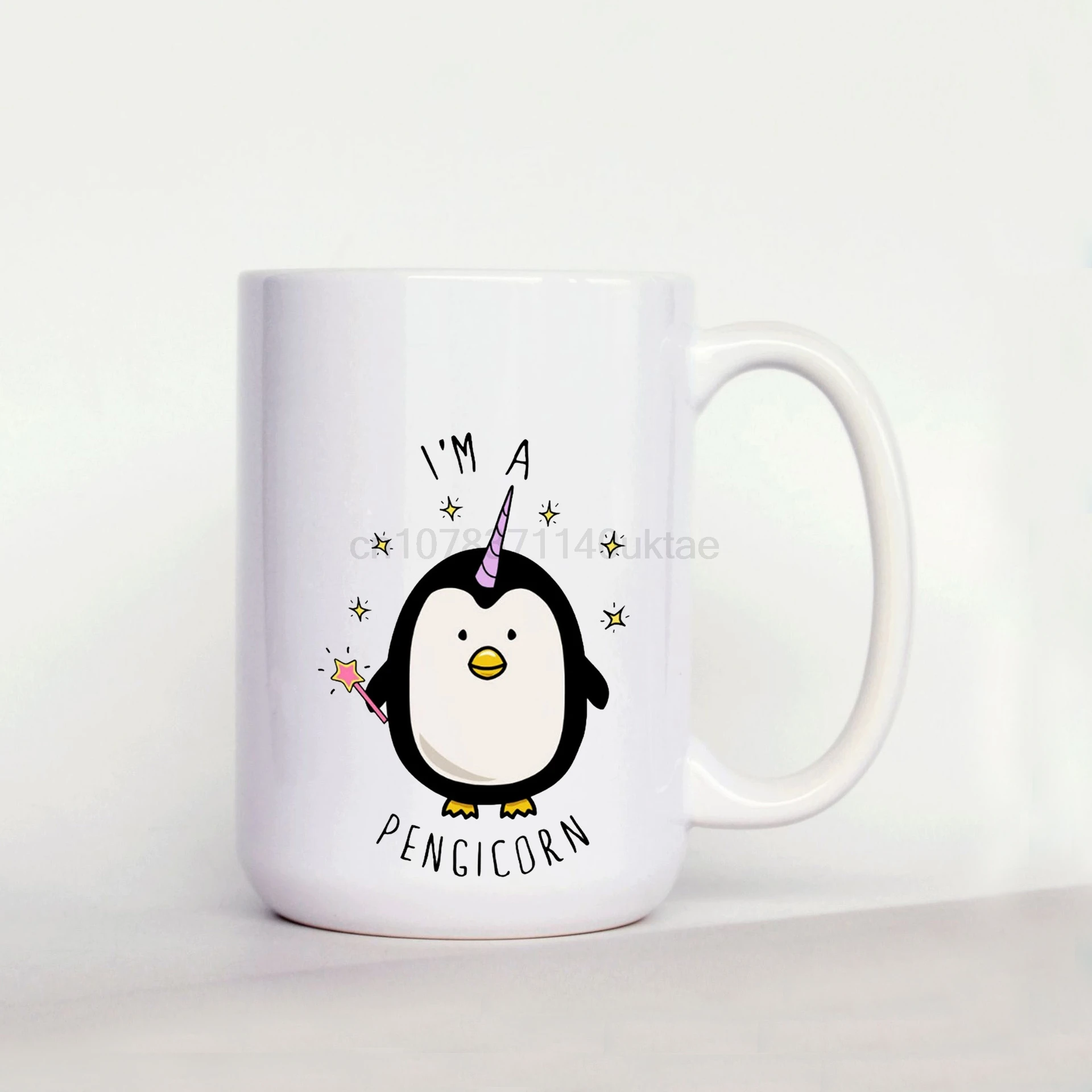 Чашки с пингвинами 15 унций, кофейная кружка с единорогом, подарки на день Св. Валентина для пары, для девушки, мужа, жены, влюбленной, посуда для кофе, посуда для напитков 
Чашки с пингвинами 15 унций, кофейная кружка с единорогом, подарки на день Св. Валентина для пары, для девушки, мужа, жены, влюбленной, посуда для кофе, посуда для напитков