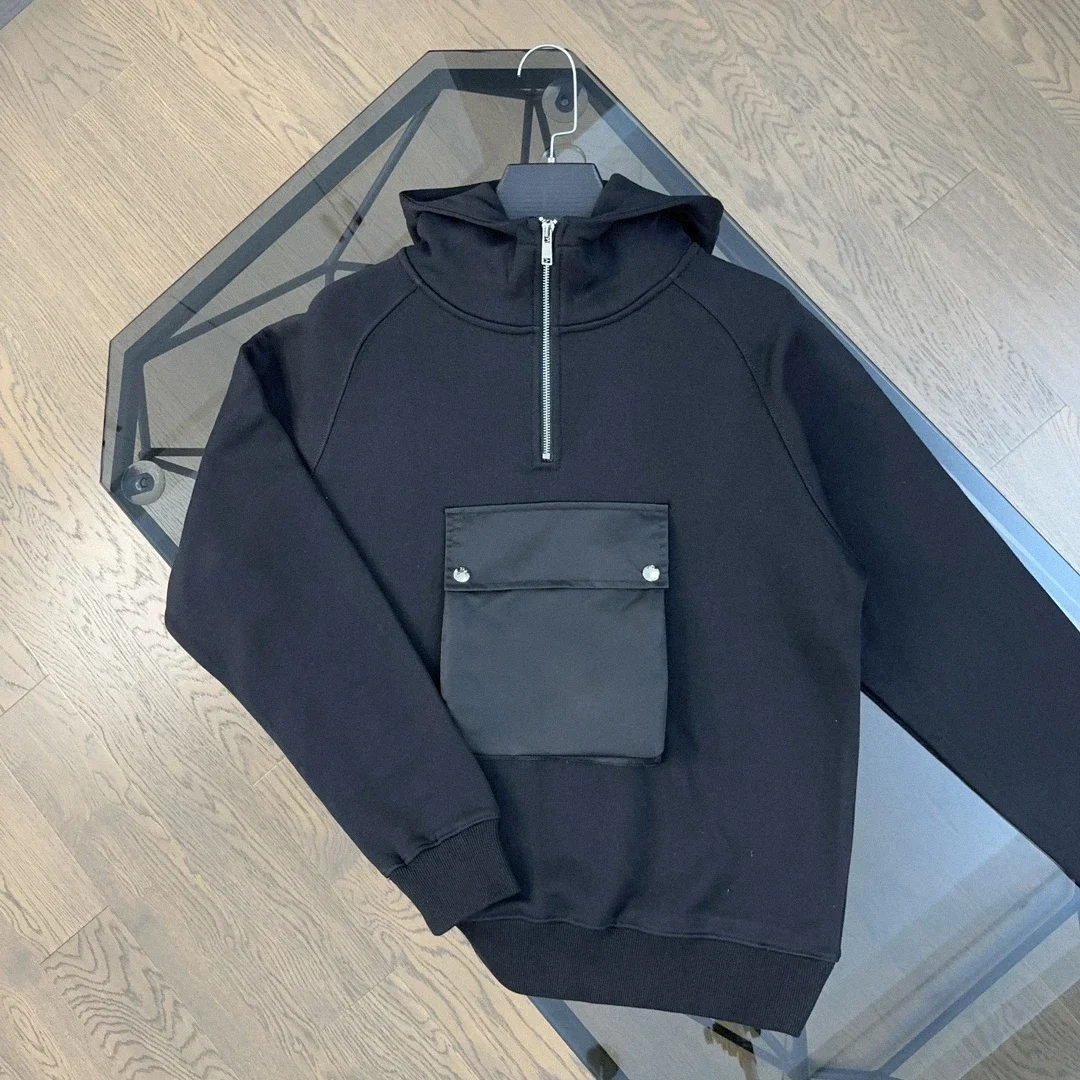 2024 Autumn New Half-zip Hooded Pullover High-quality High-weight Fashion Sports Pullover Men's and Women's Same Style Hoodies
2024 Autumn New Half-zip Hooded Pullover High-quality High-weight Fashion Sports Pullover Men's and Women's Same Style Hoodies