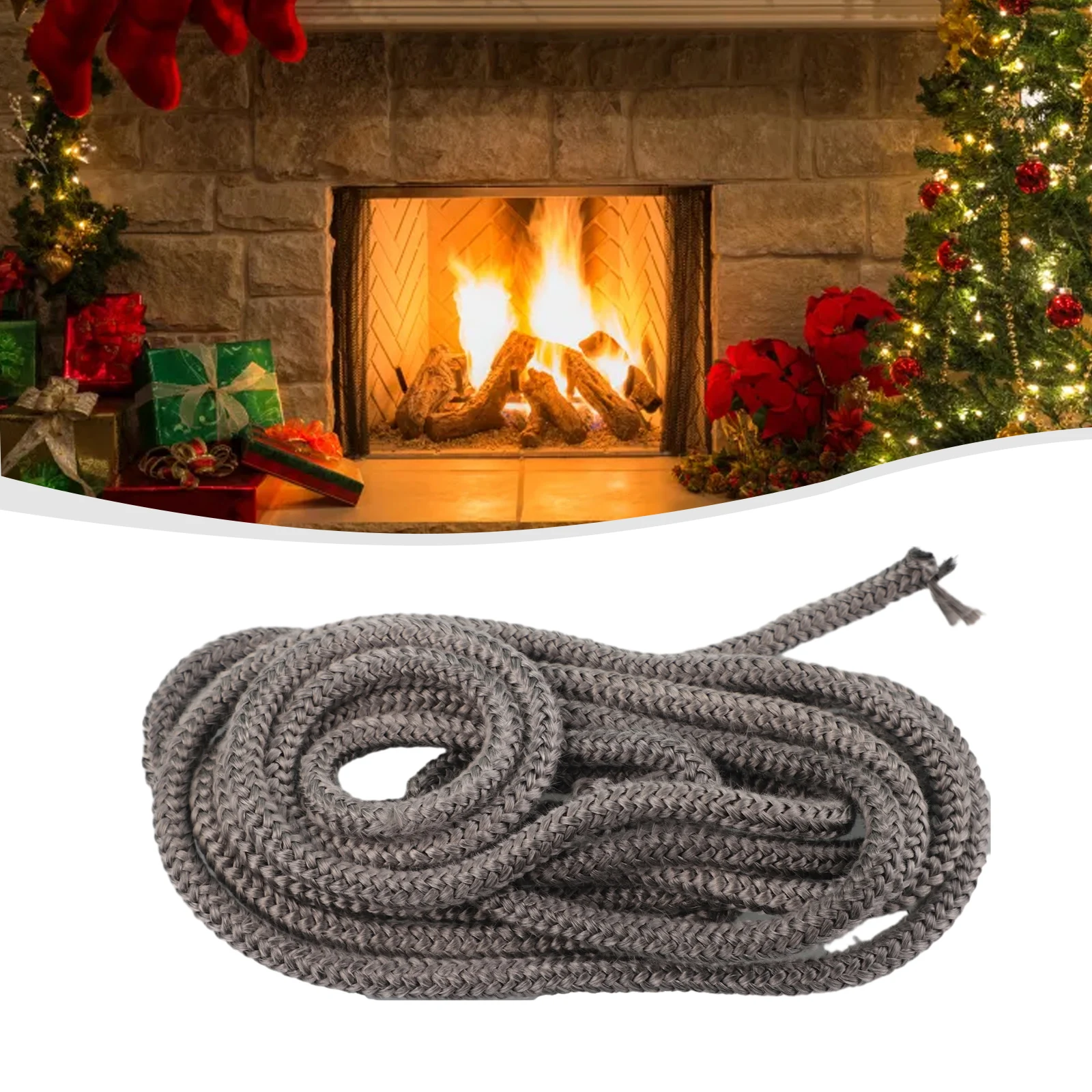 9mm 3meters High Temperature Fireplace Sealing Rope Fiberglass Seal Stove Fire Rope Fireplace Door Sealing Cord Replacement
9mm 3meters High Temperature Fireplace Sealing Rope Fiberglass Seal Stove Fire Rope Fireplace Door Sealing Cord Replacement