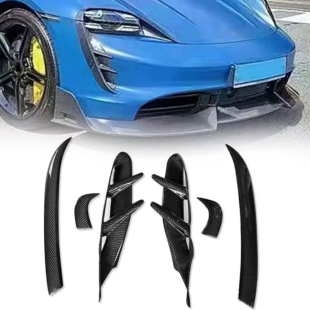 Front Bumper Air Intake Spoiler Cover For Porsche Taycan 2020-2022 Carbon Fiber
Front Bumper Air Intake Spoiler Cover For Porsche Taycan 2020-2022 Carbon Fiber
