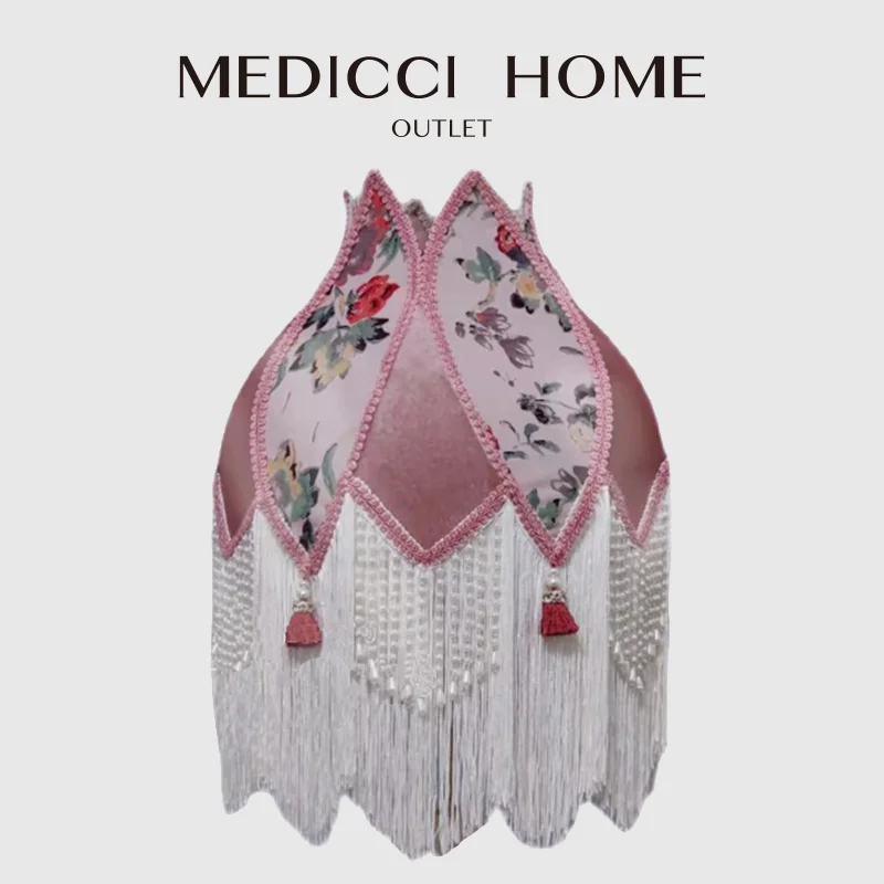 Medicci домашний винтажный напольный абажур с жемчужной кисточкой, пышный бархатный Шелковый французский гостиная, прикроватная лампа, навес ручной работы
Medicci домашний винтажный напольный абажур с жемчужной кисточкой, пышный бархатный Шелковый французский гостиная, прикроватная лампа, навес ручной работы