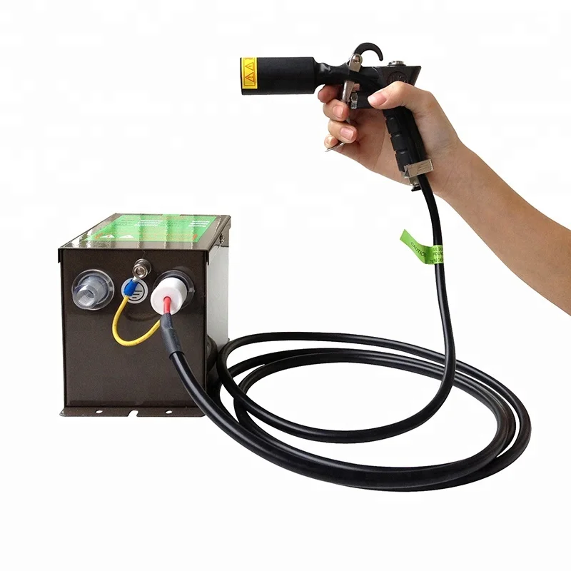 

ST-311C Double Needle Electricity Antistatic Ionizing Air Gun 4.6KV High Voltage Eliminate Static and Transformer ST311C