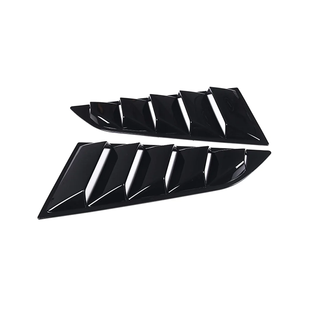 Car Rear Side Window Louvers for C7 2014-2019 Triangular Window Glass Blinds (Bright Black)
Car Rear Side Window Louvers for C7 2014-2019 Triangular Window Glass Blinds (Bright Black)