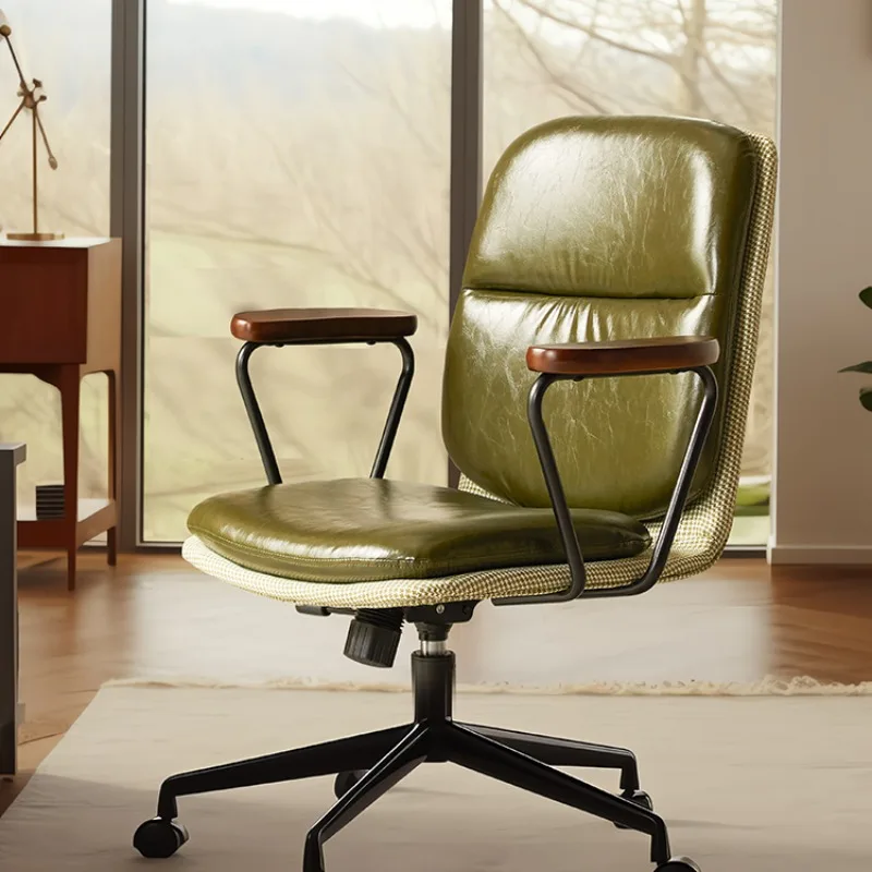 Swivel Ergonomic Office Chairs Gamer Bedroom Comfortable Luxury Office Chairs Backrest Study Chaise De Bureau Work Furniture
Swivel Ergonomic Office Chairs Gamer Bedroom Comfortable Luxury Office Chairs Backrest Study Chaise De Bureau Work Furniture