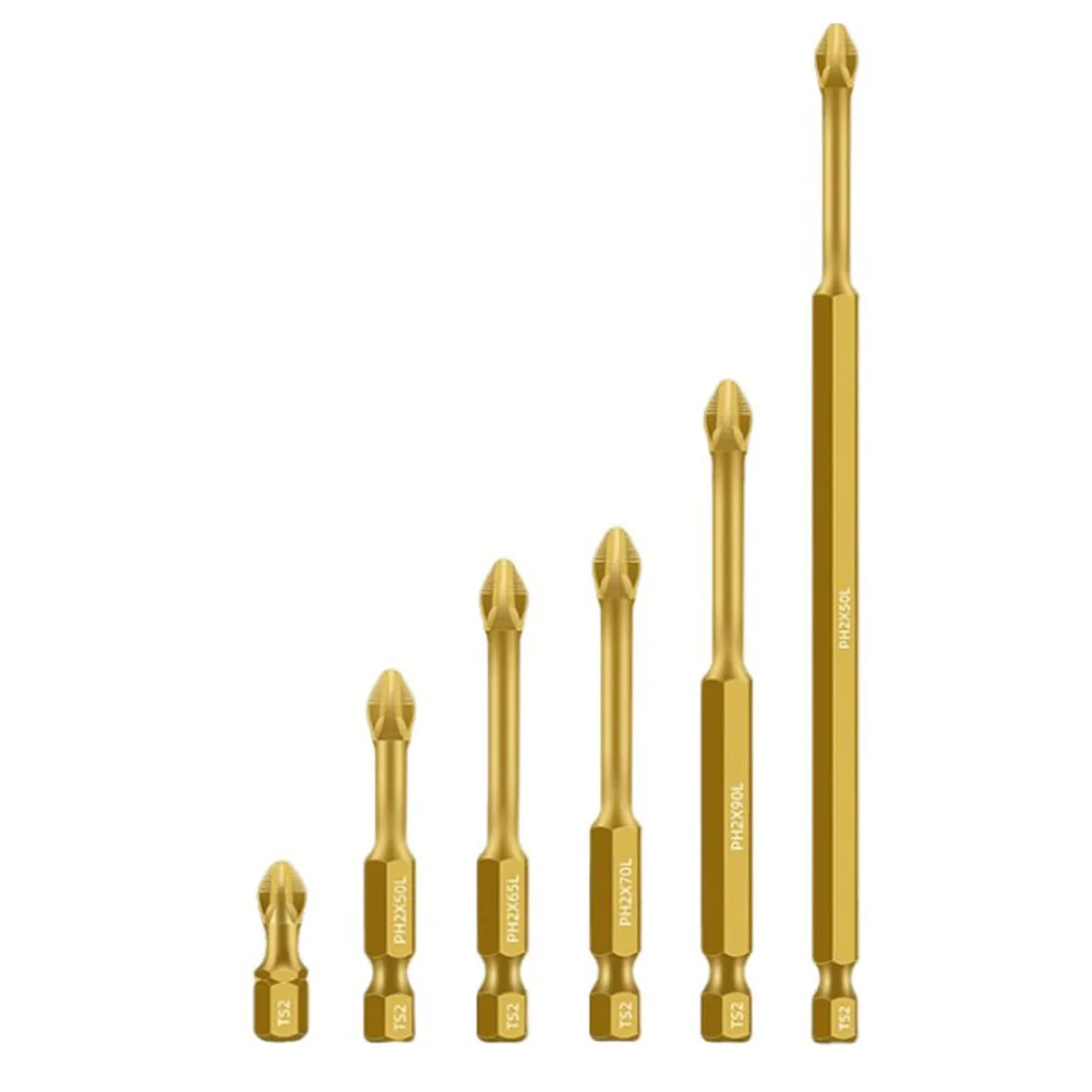 1pc Magnetic Batch Head Non-slip Cross Screwdriver Bits High Hardness Alloy Steel Impact Drill Bit Screw 25-150mm Gold
1pc Magnetic Batch Head Non-slip Cross Screwdriver Bits High Hardness Alloy Steel Impact Drill Bit Screw 25-150mm Gold
