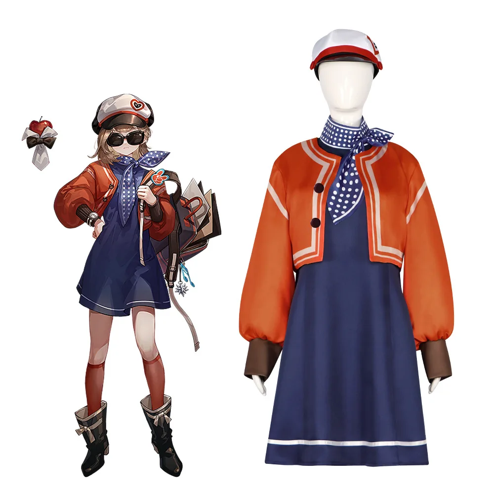 Game Reverse: 1999 Regulus Cosplay Women Cute Dresses Suit Jackets with Hat Glasses Halloween Uniforms Comic Costume Cool Girl
Game Reverse: 1999 Regulus Cosplay Women Cute Dresses Suit Jackets with Hat Glasses Halloween Uniforms Comic Costume Cool Girl