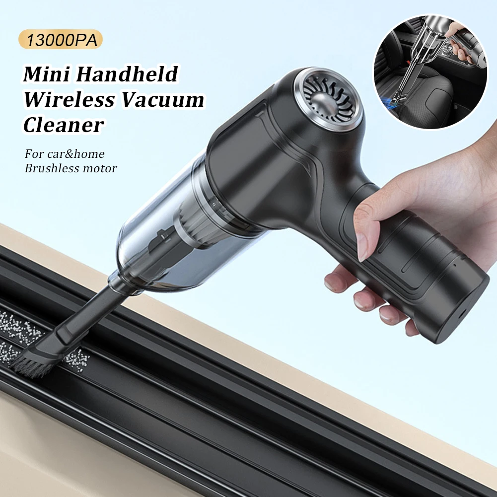 Wireless Car Vacuum Cleaner Handheld 13000PA Mini Portable Vacuum Cleaner USB Rechargeable for Cars Home Office Desktop Keyboard
Wireless Car Vacuum Cleaner Handheld 13000PA Mini Portable Vacuum Cleaner USB Rechargeable for Cars Home Office Desktop Keyboard