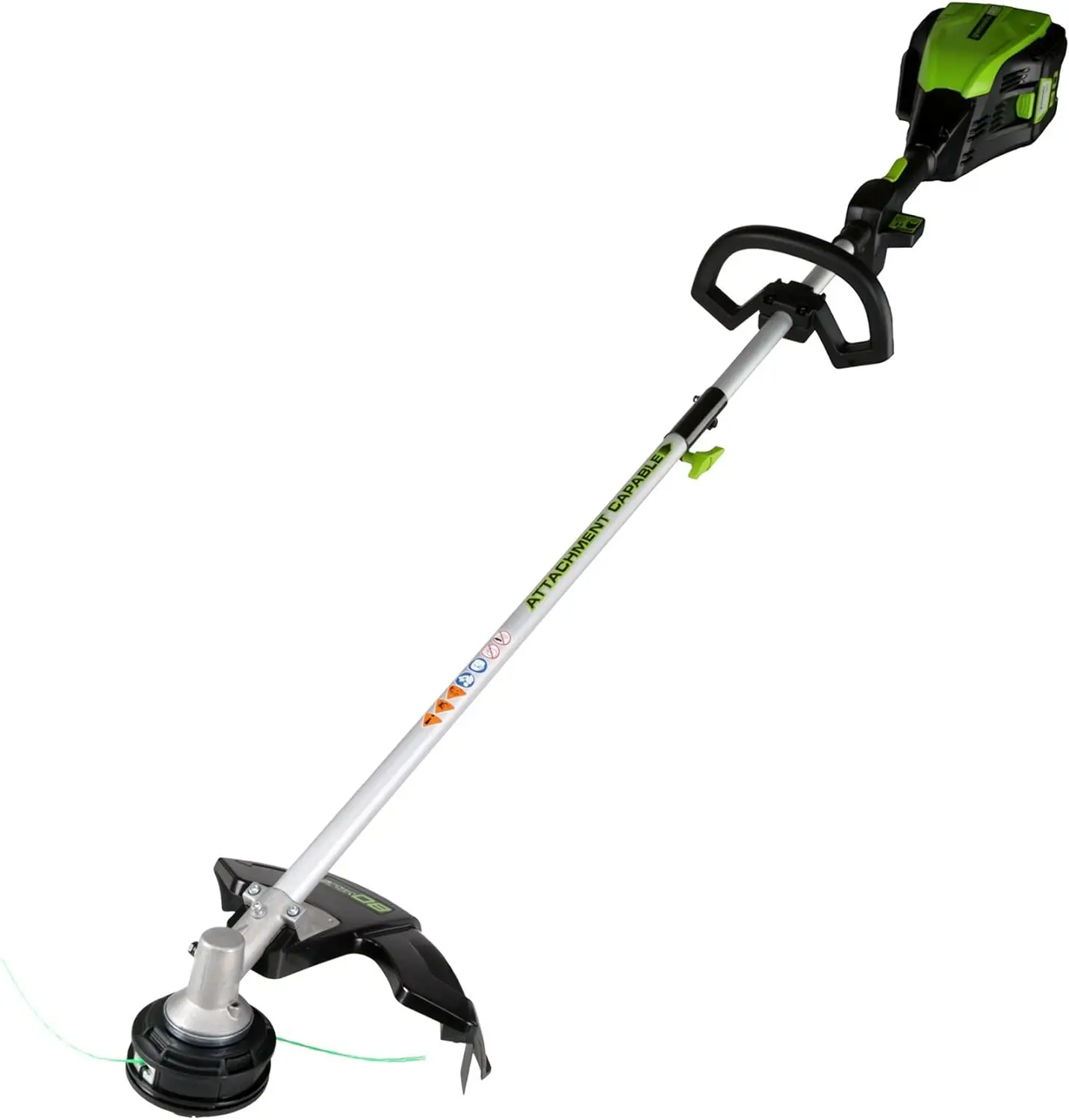 

Greenworks PRO 16-Inch 80V Cordless String Trimmer (Attachment Capable), Battery Not Included GST80320