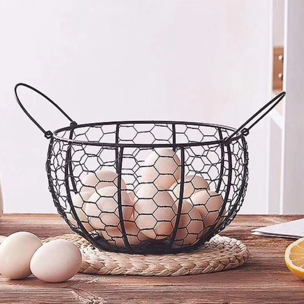 Convenient Durable Practical Egg Storage Basket Storage Basket Container Home 12*12*20cm 1pc Black Chicken Egg Collection
Convenient Durable Practical Egg Storage Basket Storage Basket Container Home 12*12*20cm 1pc Black Chicken Egg Collection