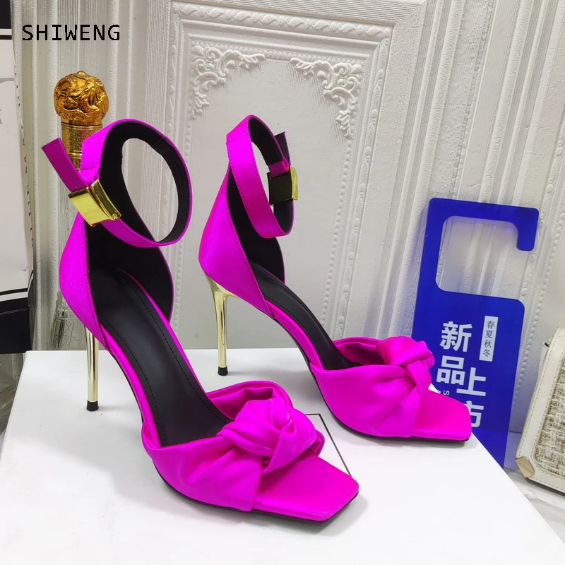 2023 Summer Womens Fashion Metal Thin High Heels Sexy Sandals Gladiator Ankle Buckle Strap Stiletto Shoes Black Blue 42
2023 Summer Womens Fashion Metal Thin High Heels Sexy Sandals Gladiator Ankle Buckle Strap Stiletto Shoes Black Blue 42