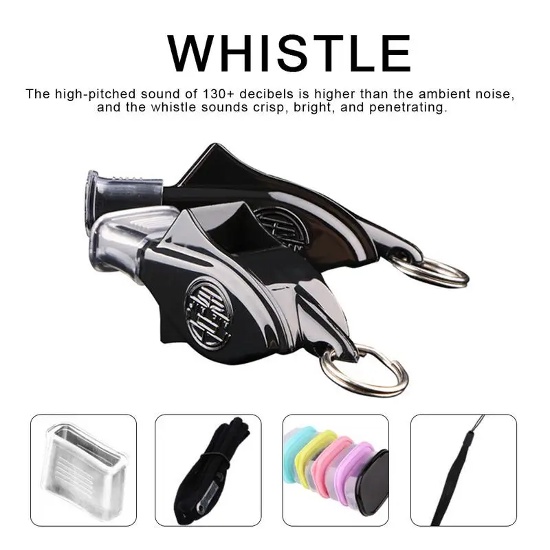 

130 Decibels High-Frequency Dolphin Whistle Outdoor Sports Basketball Football Training Match Loudest Diving Dive Safety Whistle