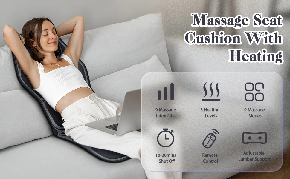 Back Massager With Heat - Chair Massager 8