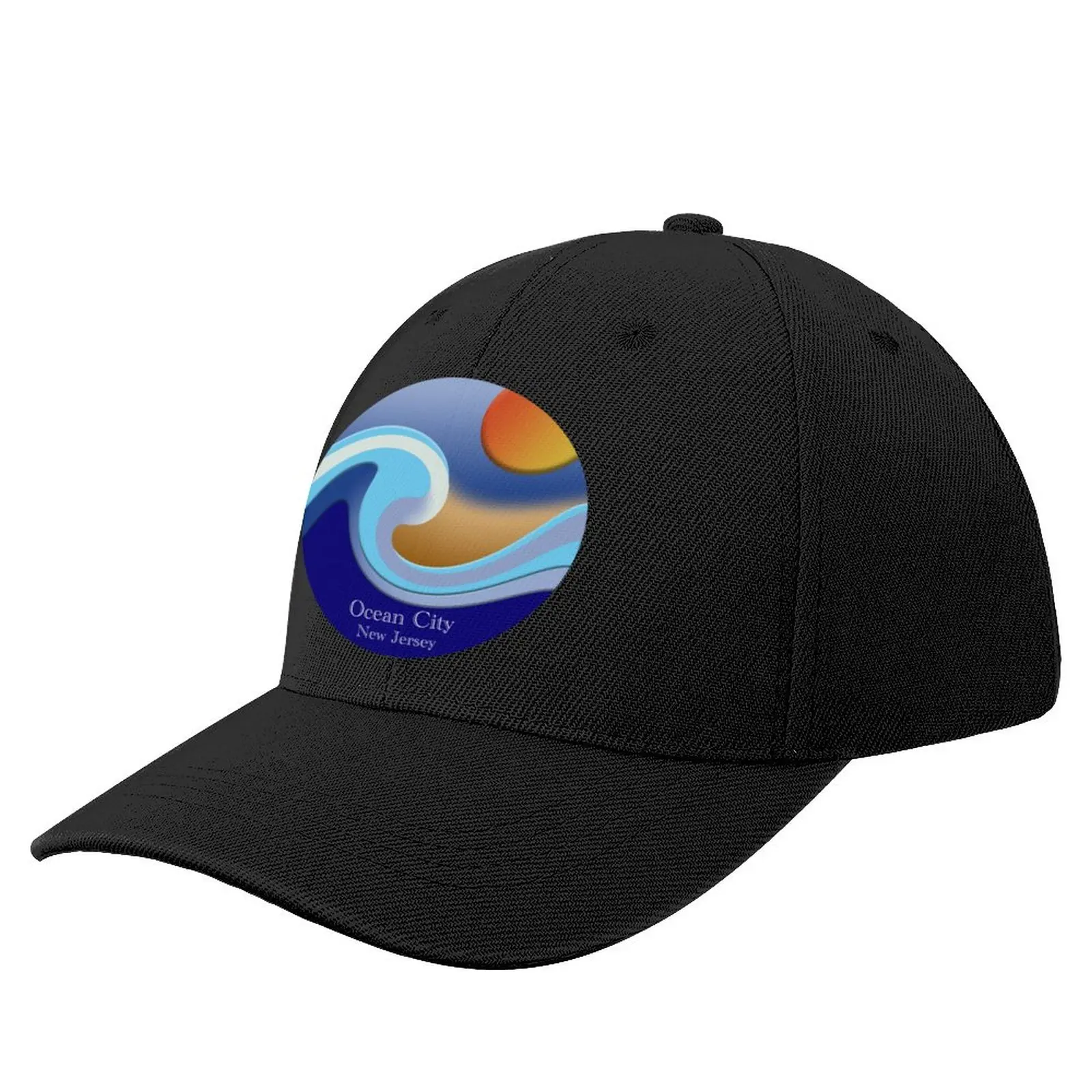 

Ocean City Beach New Jersey Baseball Cap Luxury Brand Luxury Hat Cap Women'S Men'S