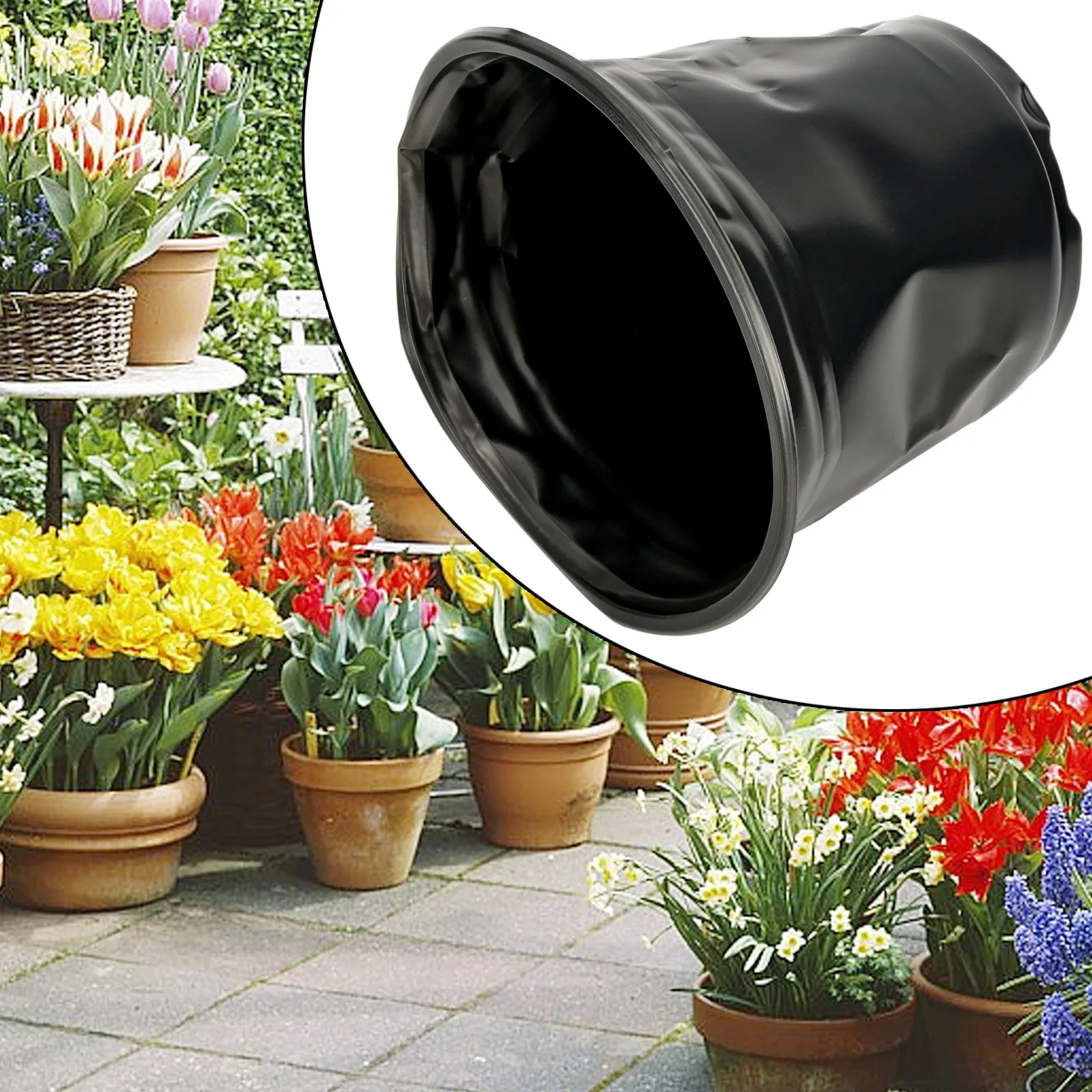 Indoor Outdoor Bamboo Plant Pots Strong Plastic Black Flower Pot Round Planters Garden Nursery Pots Home Garden Decoration
Indoor Outdoor Bamboo Plant Pots Strong Plastic Black Flower Pot Round Planters Garden Nursery Pots Home Garden Decoration