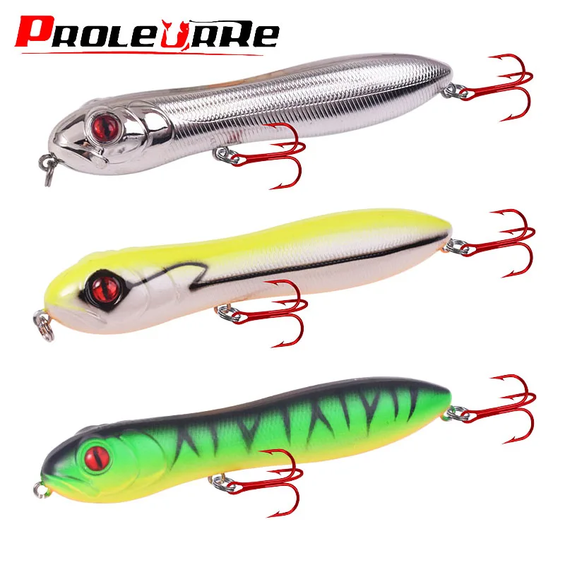 1 шт. TopWater приманка для рыбалки карандаш 100 мм 16g головой змеи воблеры рыболовные снасти искусственная жесткая приманка в форме рыбы Рыбалка ...
1 шт. TopWater приманка для рыбалки карандаш 100 мм 16g головой змеи воблеры рыболовные снасти искусственная жесткая приманка в форме рыбы Рыбалка ...