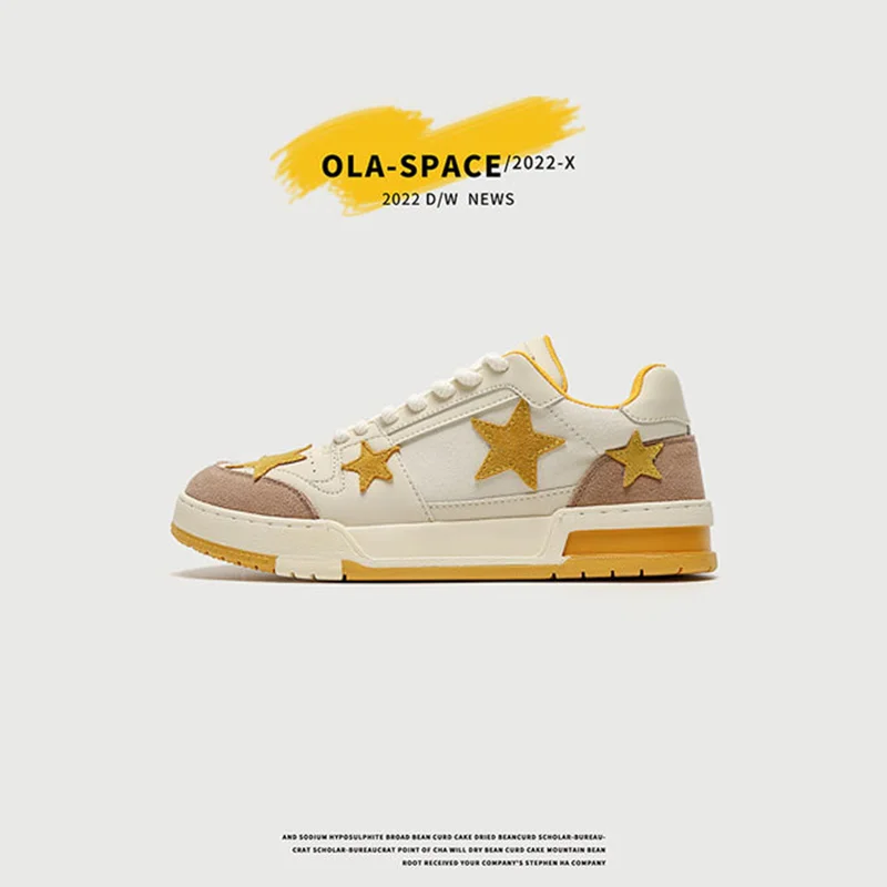 Women Shoes Men Retro Fashion Punk Stars Skateboard Shoes Breathable Sneakers Couples Students Outdoor Sports Casual Shoes
Women Shoes Men Retro Fashion Punk Stars Skateboard Shoes Breathable Sneakers Couples Students Outdoor Sports Casual Shoes