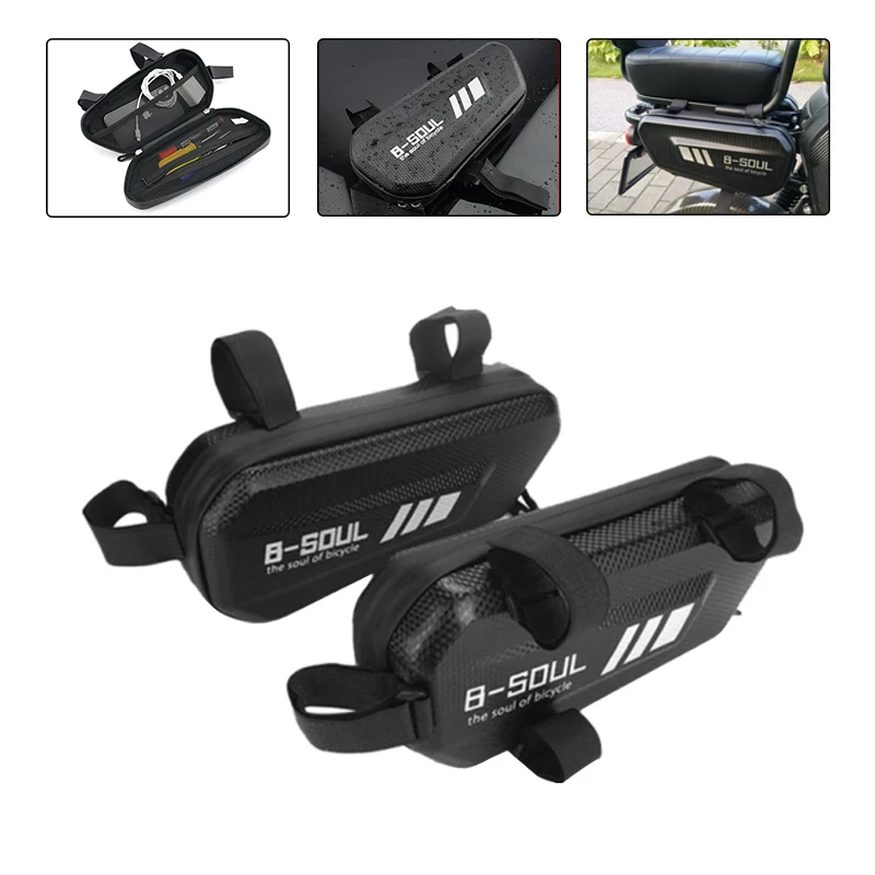 Motorcycle Side Bags Universal EVA Hard Shell Waterproof Electric Bike Hanging Bag Mountain Bike Triangle Pouch Bag
Motorcycle Side Bags Universal EVA Hard Shell Waterproof Electric Bike Hanging Bag Mountain Bike Triangle Pouch Bag
