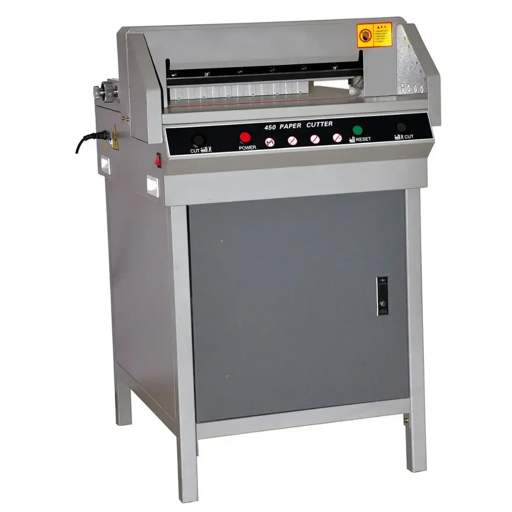 

450 a3 electric heavy duty guillotine paper cutter machine with blade
