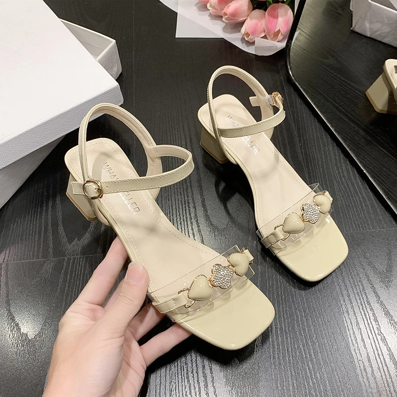 Сандалии-гладиаторы женские на толстом каблуке, Модные Босоножки с открытым носком, однотонные туфли на плоской подошве, Роскошные, цвет черный, лето 2023 
Сандалии-гладиаторы женские на толстом каблуке, Модные Босоножки с открытым носком, однотонные туфли на плоской подошве, Роскошные, цвет черный, лето 2023