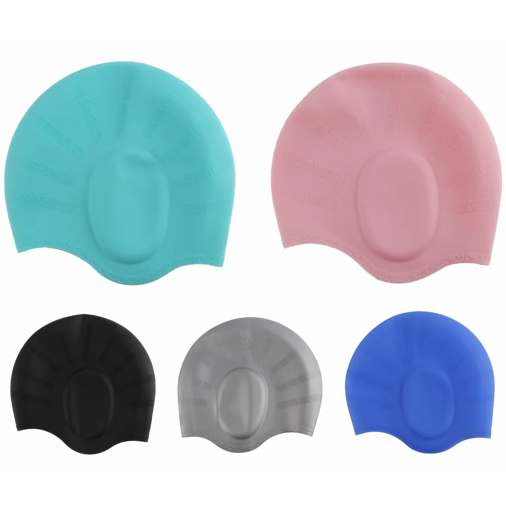 1pc Ear Protection Silicone Swimming Cap High Elastic Silicone Material Tear-resistant Prevent Water From Entering Ear 75g
1pc Ear Protection Silicone Swimming Cap High Elastic Silicone Material Tear-resistant Prevent Water From Entering Ear 75g