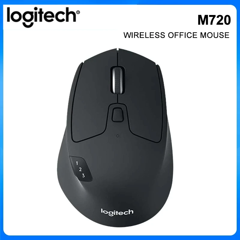 Беспроводная игровая мышь Logitech M720, Bluetooth, 8 кнопок, 1000 ТНД, оптоэлектронная мышь для ноутбука, ПК
Беспроводная игровая мышь Logitech M720, Bluetooth, 8 кнопок, 1000 ТНД, оптоэлектронная мышь для ноутбука, ПК
