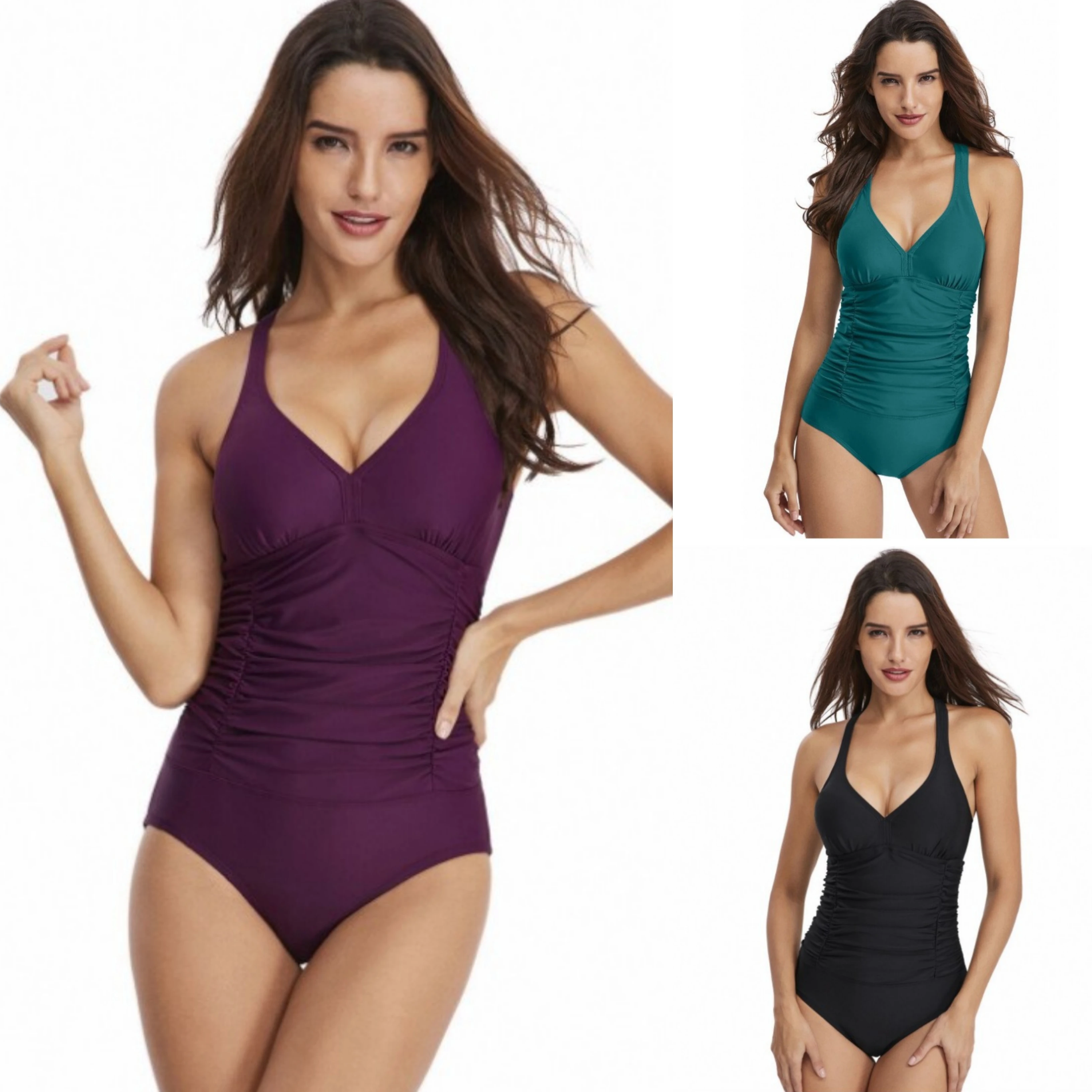 One Piece Sexy Ruffled Tight Bikinis Cross Shoulder Straps Swimwear for Women Summer Beach Bathing Swimming Costumes S-2XL
One Piece Sexy Ruffled Tight Bikinis Cross Shoulder Straps Swimwear for Women Summer Beach Bathing Swimming Costumes S-2XL