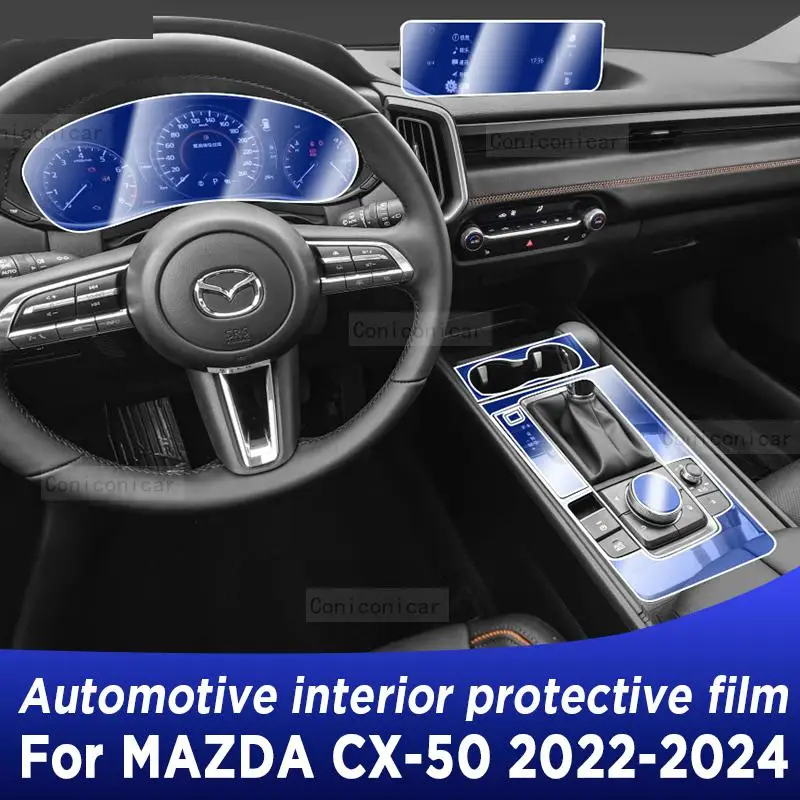Car Interior Coverage Stickers Trim Bright Repair Membrane Protective TPU Film For Mazda CX-50 2022 2023 2024 CX50 Sticker
Car Interior Coverage Stickers Trim Bright Repair Membrane Protective TPU Film For Mazda CX-50 2022 2023 2024 CX50 Sticker