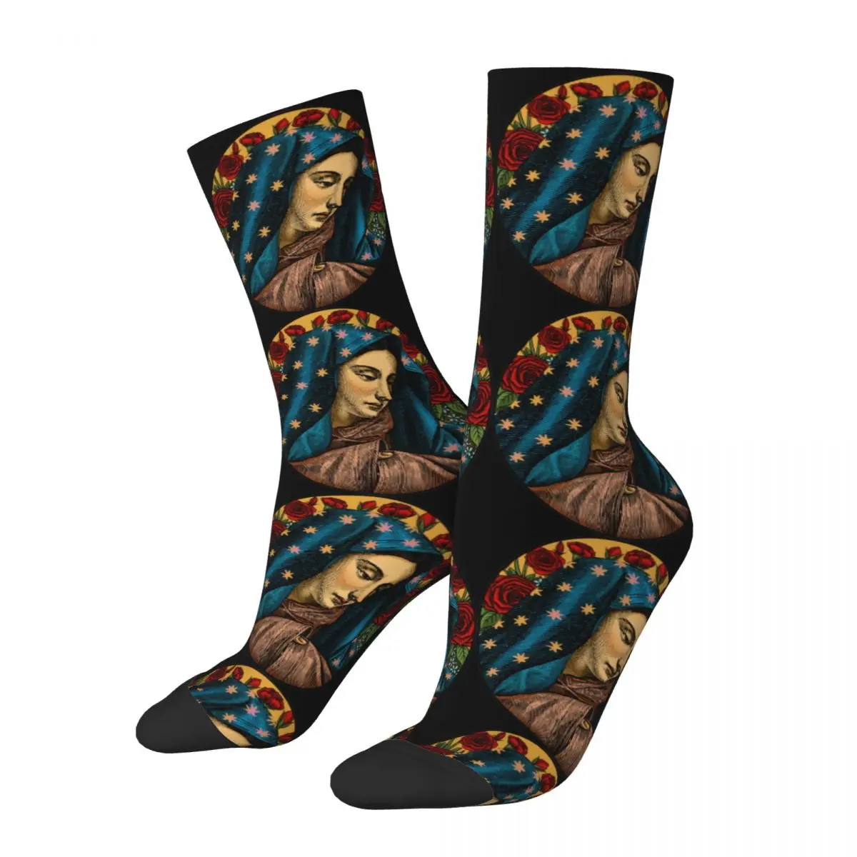 The Virgin Of Guadalupe Merch Crew Socks Cozy Red Roses Graphic Crew Socks Soft for Men's Wonderful Gifts
The Virgin Of Guadalupe Merch Crew Socks Cozy Red Roses Graphic Crew Socks Soft for Men's Wonderful Gifts